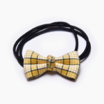 Λαστιχάκι Καρό Κίτρινο